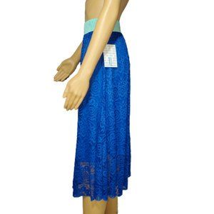 Jupe LuLaRoe Lola Taille M Noire Motif Géométrique Beige Automne